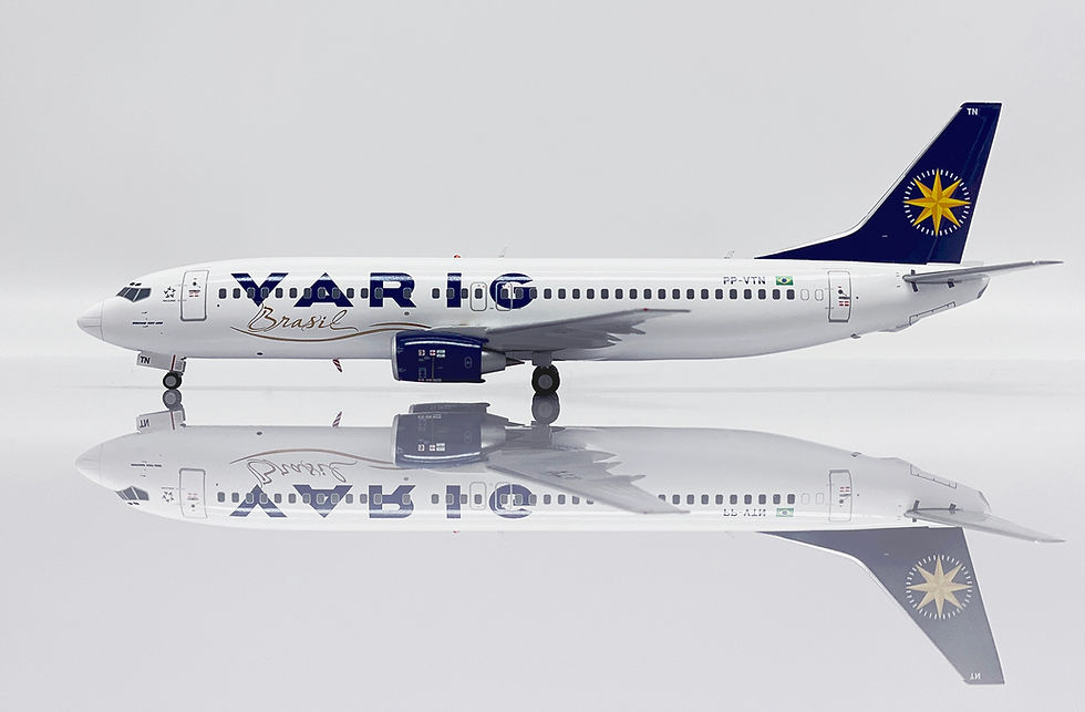 Thumbnail: Varig B737-400 Reg: PP-VTN JC Wings Scale 1:200 Diecast model XX20383