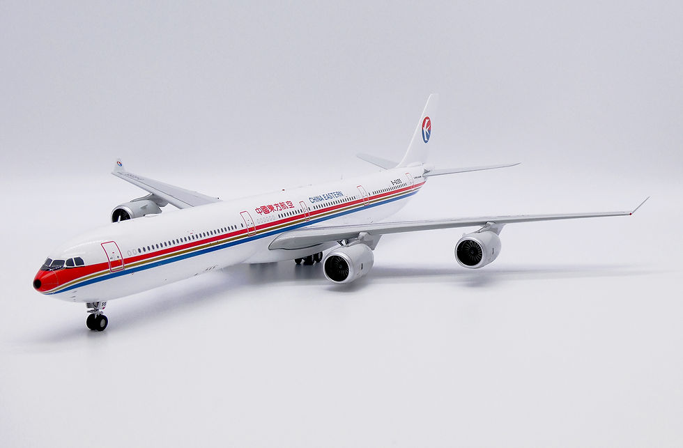 Thumbnail: China Eastern A340-600 Reg: B-6055 JC Wings Scale 1:200 Diecast model LH2452