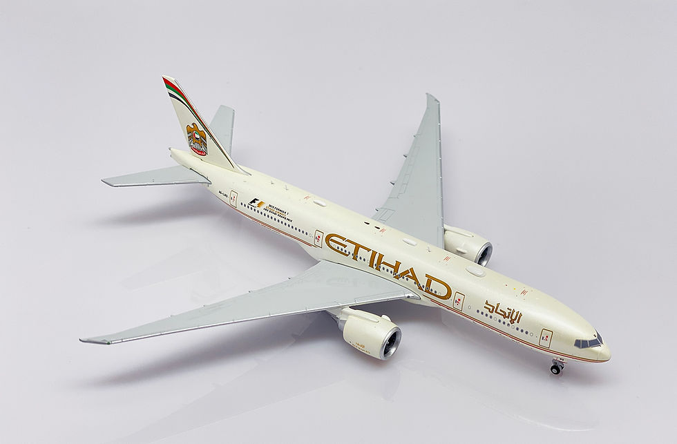 Thumbnail: Etihad B777-200LR Reg: A6-LRD JC Wings Scale 1:400 Diecast model XX40107