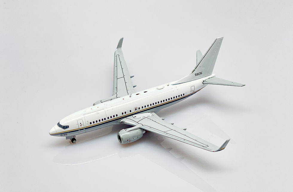 Thumbnail: US Navy C-40A Reg: 165835 JC Wings Scale 1:400 Diecast Model XX40074 (E)