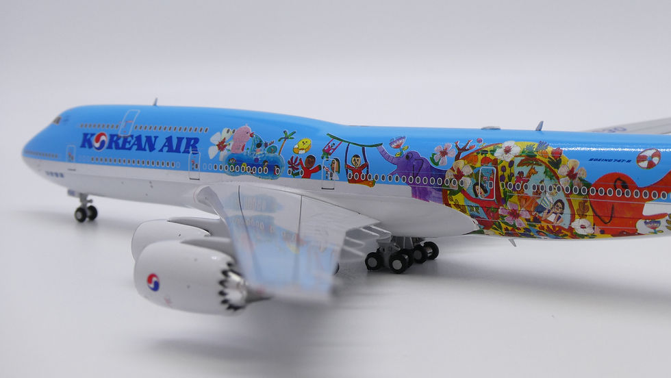 航空機・ヘリコプター JCwings KOREAN AIR 747-8 HL7630 1/400 1:400 JC Wings Korean Air Boeing B 747-8 HL7630 XX40146