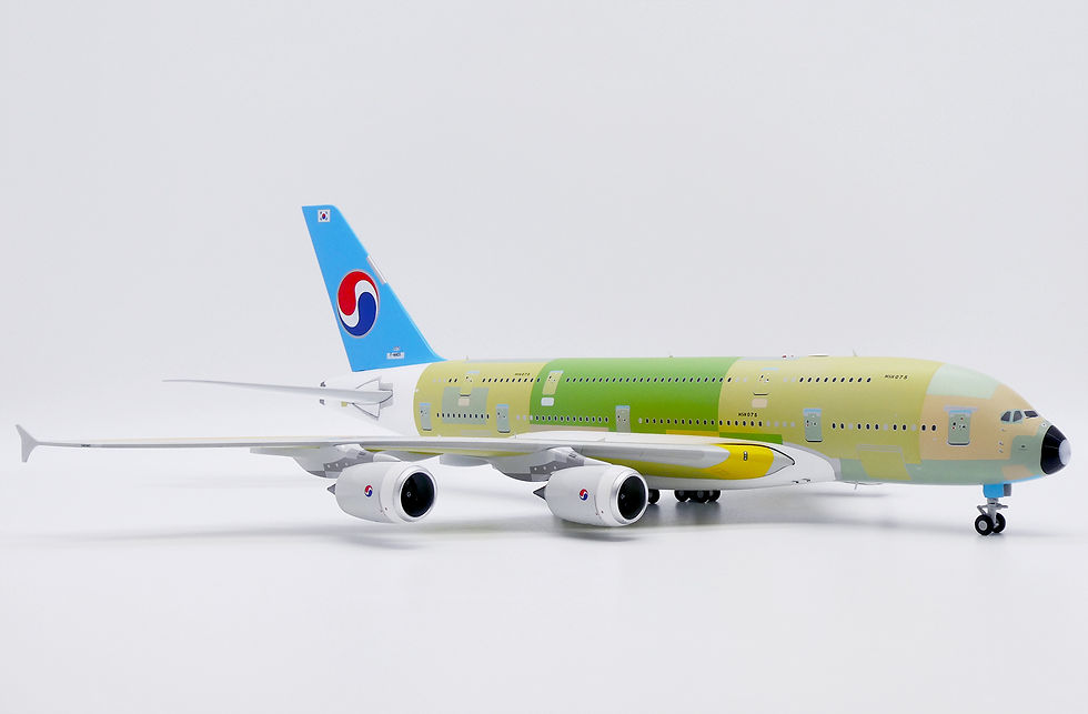 Thumbnail: XX20064 1:200 Korean Air A380 "Bare Metal" F-WWSS