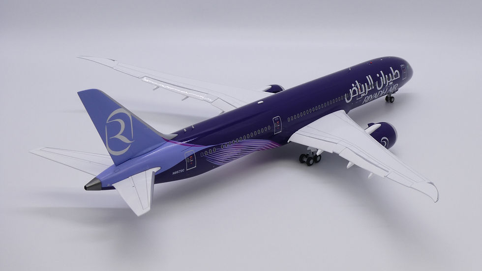 Thumbnail: "Flaps Down" Riyadh Air B787-9 Reg: N8572C JC Wings Diecast 1:200 XX20426A (E)
