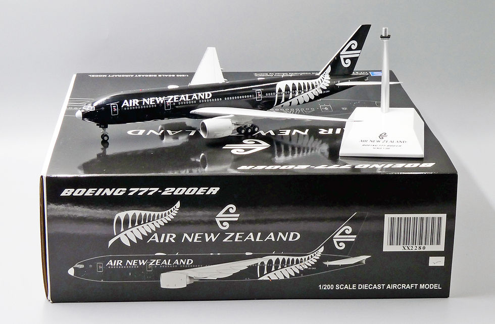Air New Zealand B777-200ER Reg: ZK-OKH JC Wings Scale 1:200 Diecast XX2280