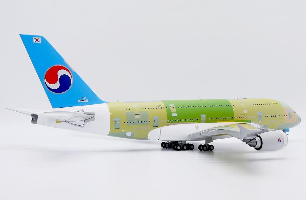 Thumbnail: XX20064 1:200 Korean Air A380 "Bare Metal" F-WWSS