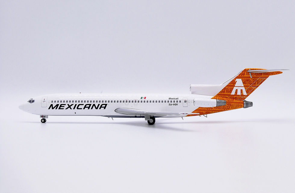 Thumbnail: Mexicana B727-200 Reg: XA-HOV "Mexicali" JC Wings Scale 1:200 Diecast LH2391