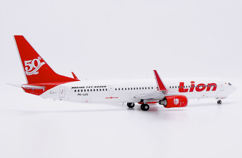 Thumbnail: XX20599 1:200 Lion Air B737-900ER "50th Boeing 737-900ER" PK-LHY