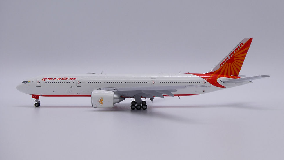 Thumbnail: "Flaps Down" Air India B777-200(LR) Reg: VT-AEF JC Wings 1:400 LH4341A (E+)