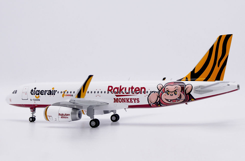 Thumbnail: Tigerair Taiwan A320 Reg: B-50006 EW Wings Scale 1:200 Diecast Model EW2320015