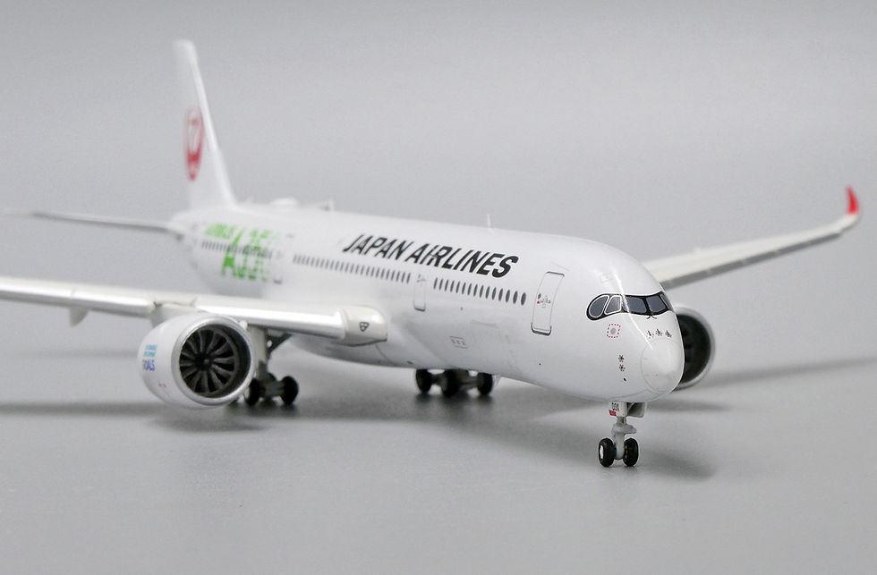 Thumbnail: “Flaps Down” JAL A350-900 Reg: JA03XJ JC Wings 1:400 Diecast EW4359003A