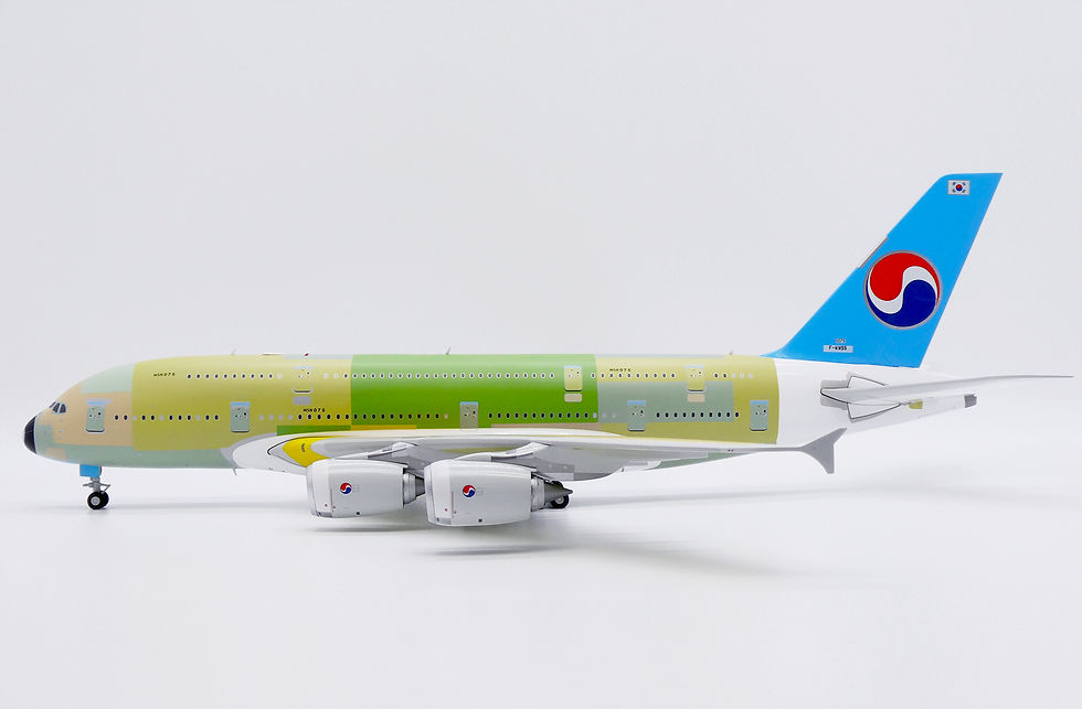 Thumbnail: XX20064 1:200 Korean Air A380 "Bare Metal" F-WWSS