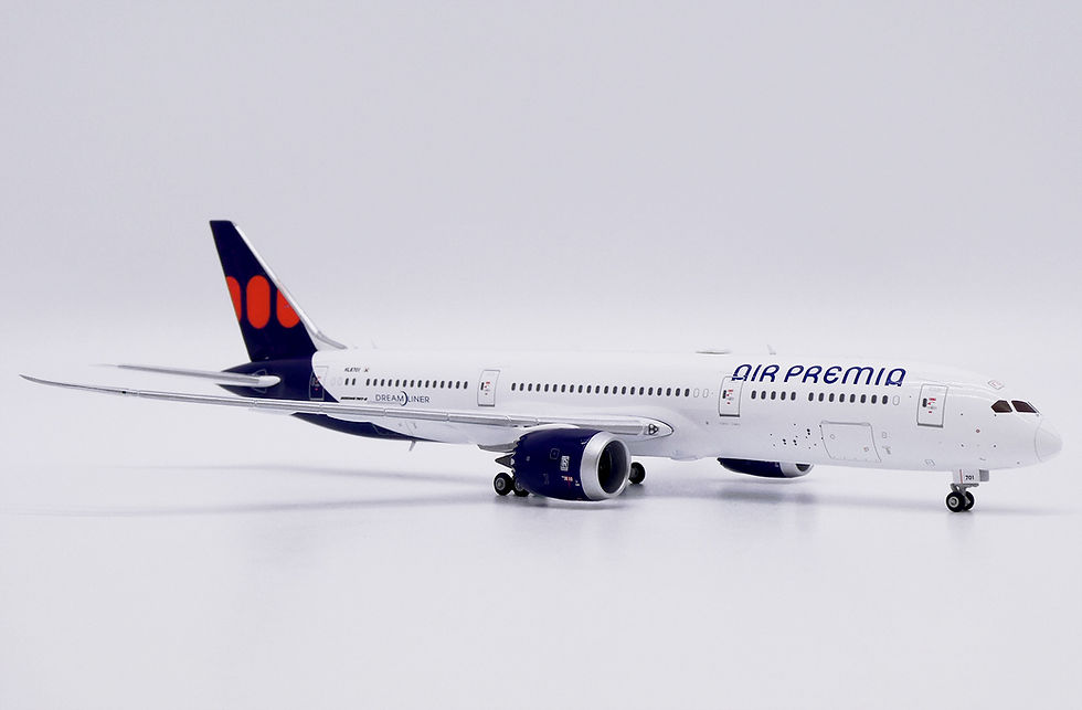 Thumbnail: Air Premia B787-9 Reg: HL8701 Scale 1:400 Diecast model SA4085