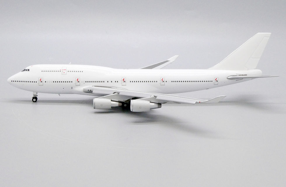 Thumbnail: “Flaps Down” Blank B747-400 GE Engines Scale 1:400 JC Wings Diecast BK2007A