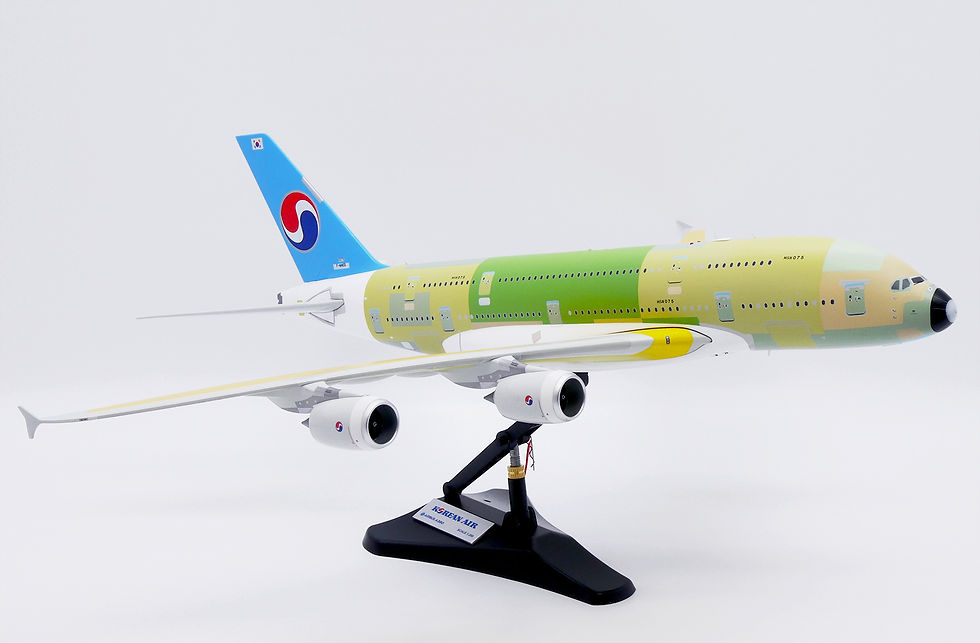 Thumbnail: XX20064 1:200 Korean Air A380 "Bare Metal" F-WWSS