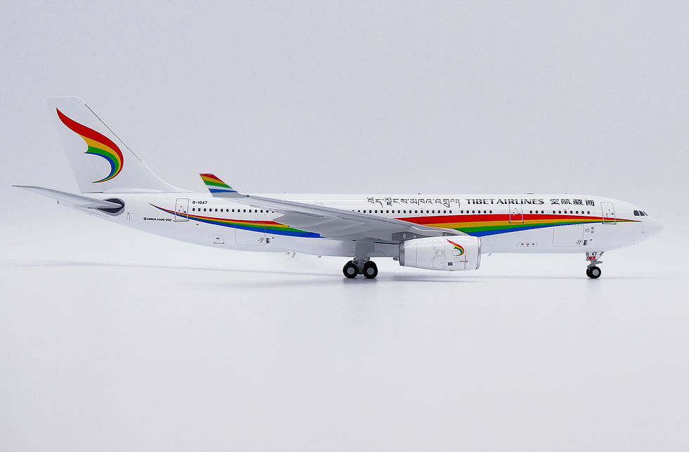 Tibet Airlines Airbus A330-200 Reg: B-1047 JC Wings Scale 1:200 Diecast XX20326