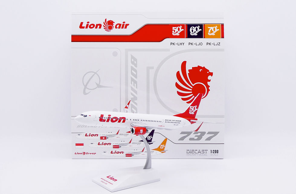 Thumbnail: XX20599 1:200 Lion Air B737-900ER "50th Boeing 737-900ER" PK-LHY