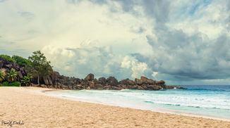 Rocks in La Digue, Seychelles