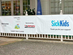 Tarpon Supports SickKids at the Chelsea Hotel Charity Golf Classic: A Cause Close to Home