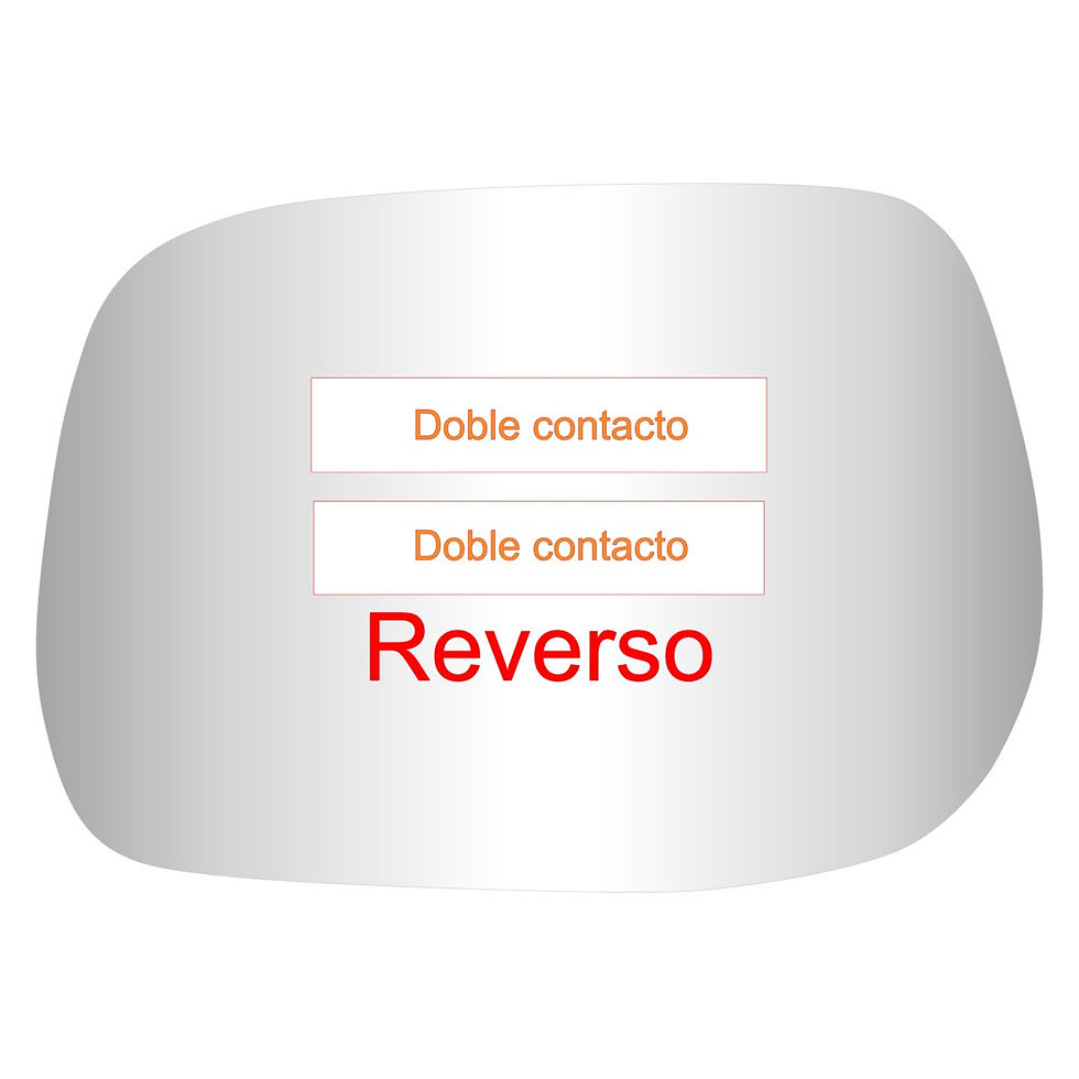 Miniatura: Toyota Rav4 Rav 4 2000-2005 Luneta espejo retrovisor Alternativo