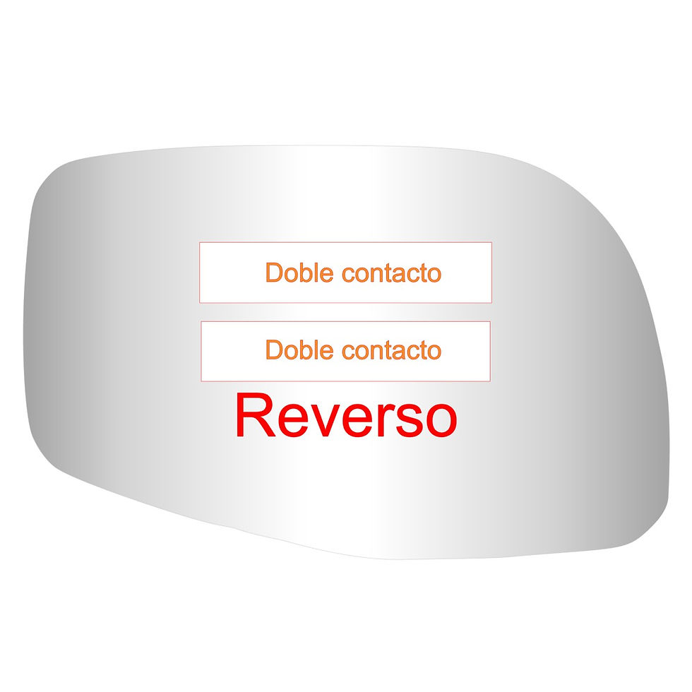 Miniatura: Ford Ranger antigua 2000-2006 Luneta espejo retrovisor Alternativo