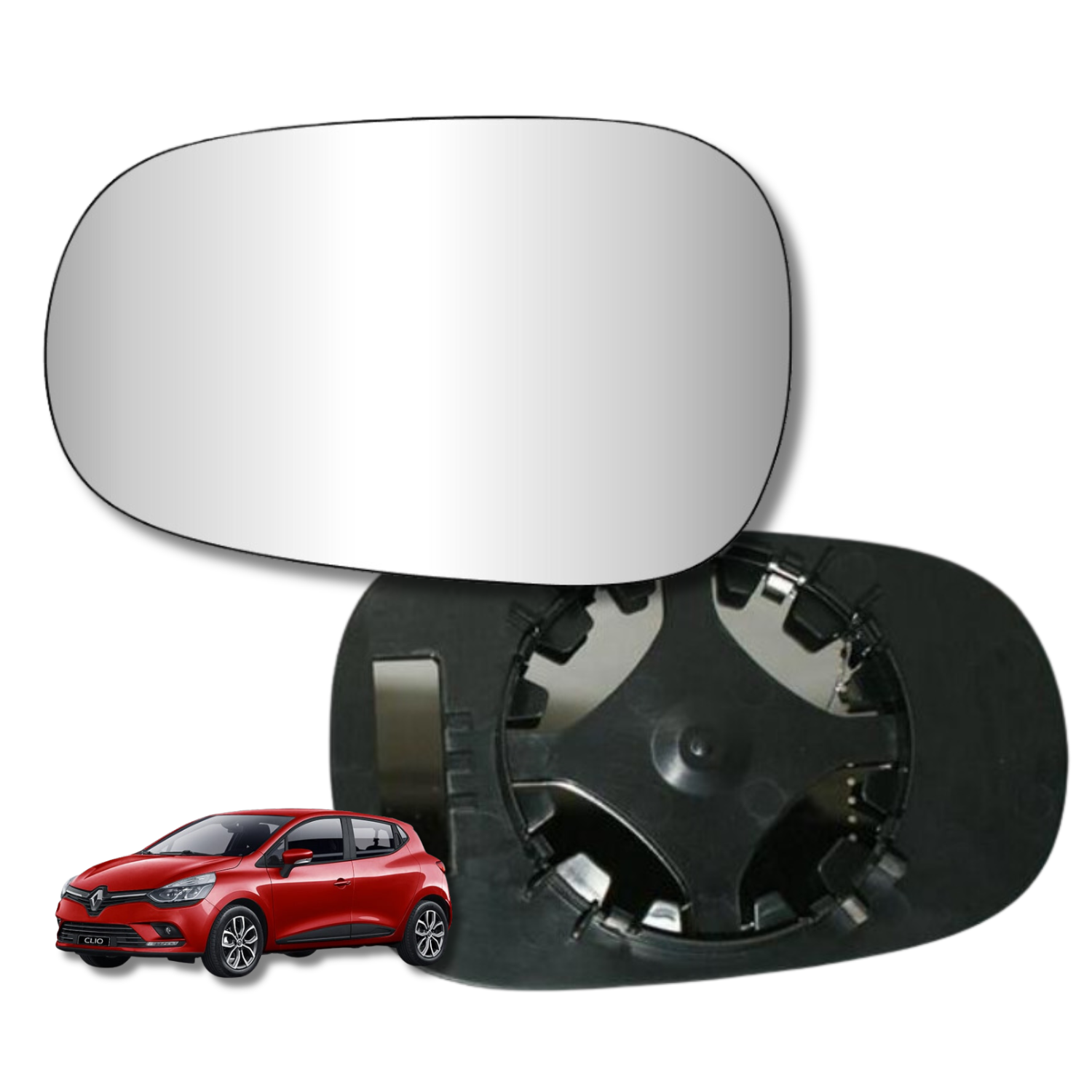 Renault Clio I y Clio II 1994-2005 Luneta Espejo retrovisor Original
