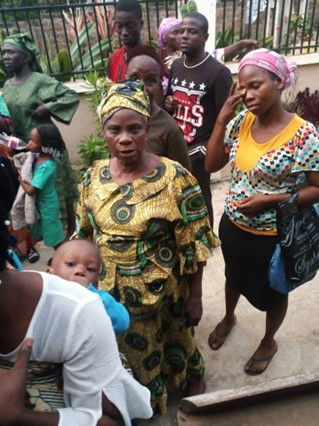 Group Shot Woman With Baby