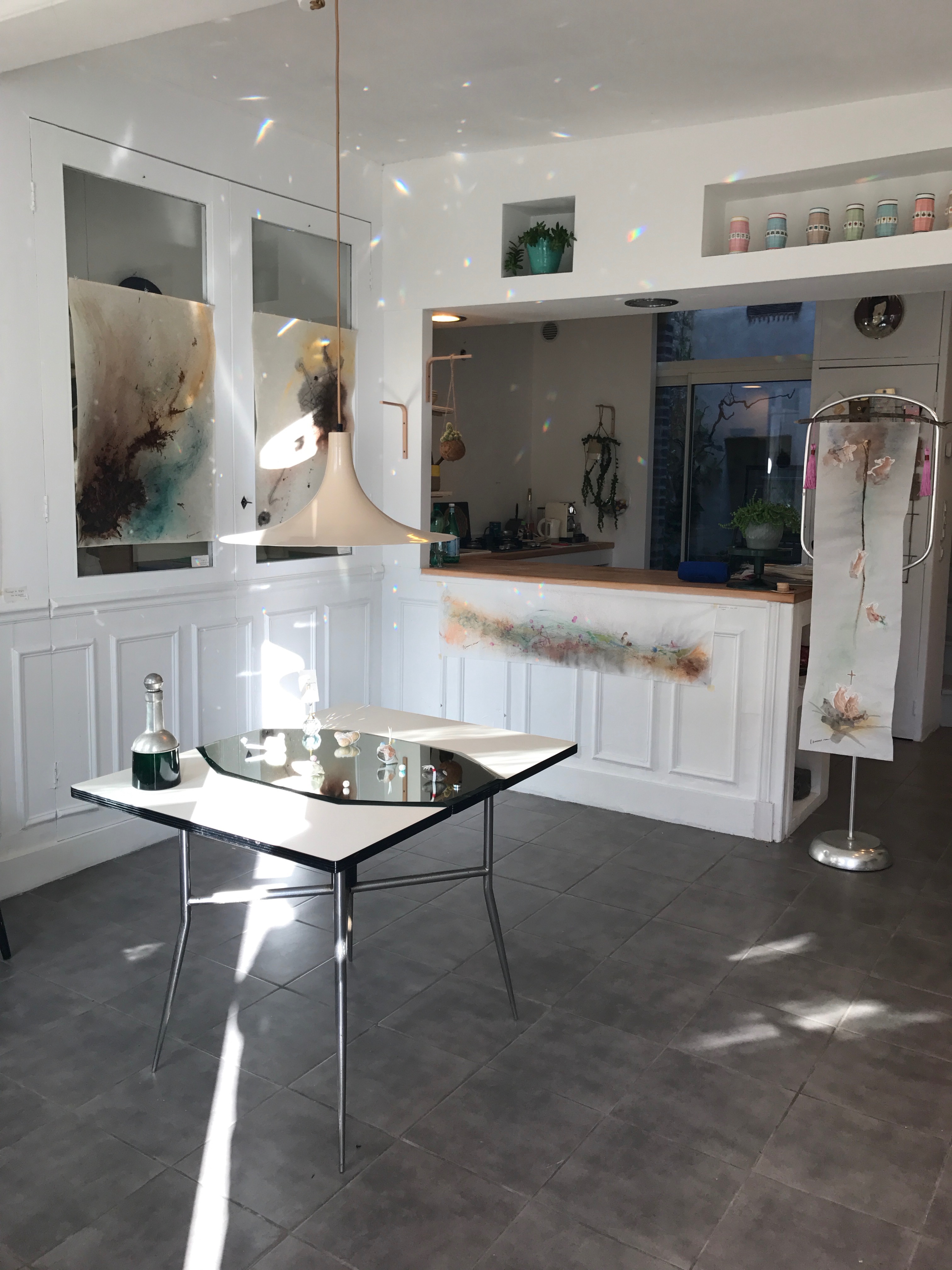 dans un gallery