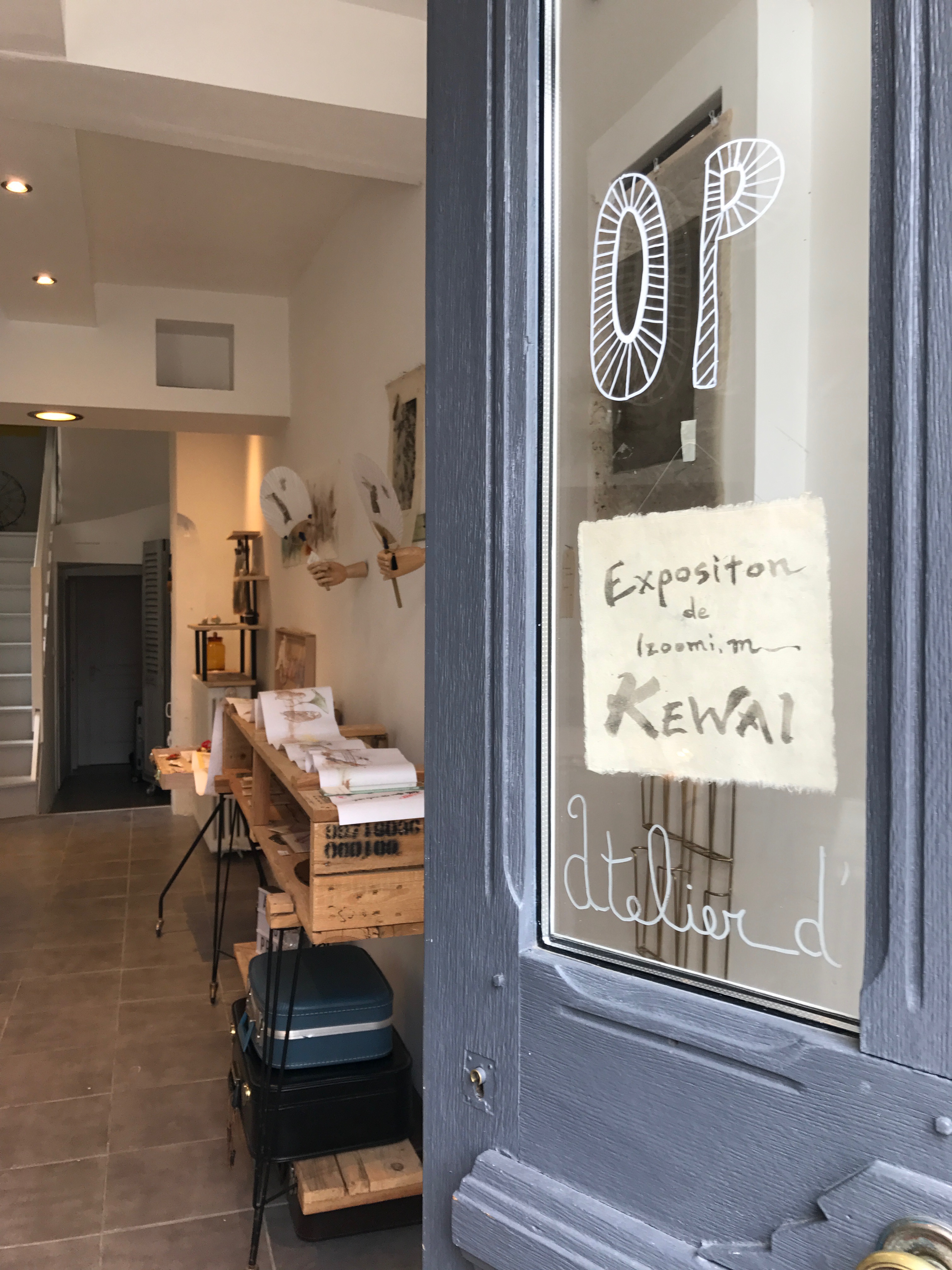 L'exposition de Izoomi "KEWAI"
