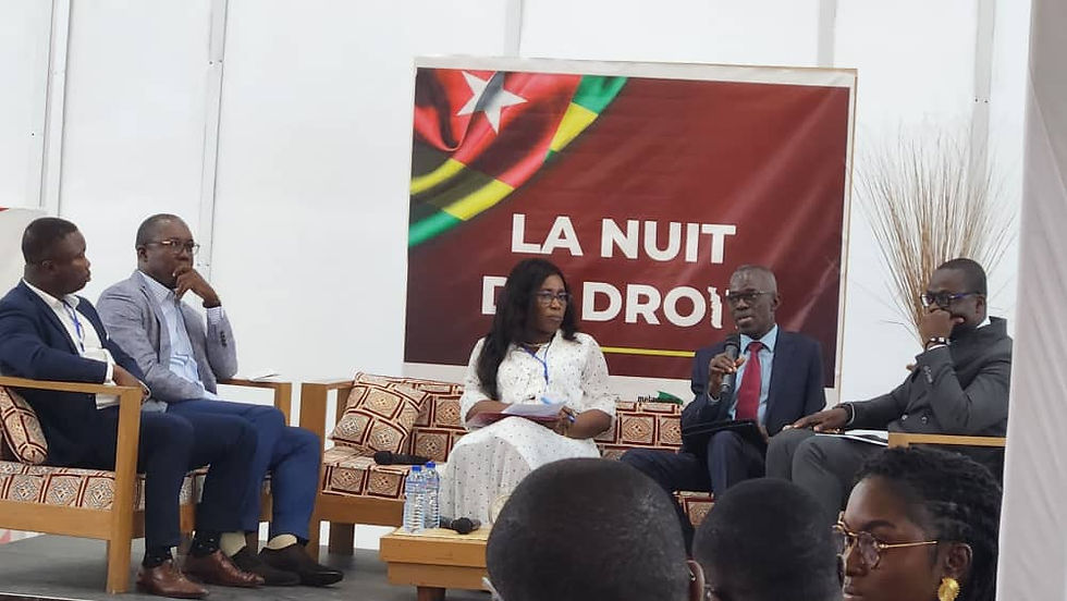 La Nuit du Droit à Lomé : Le Droit au cœur des transformations socio-économiques et politiques