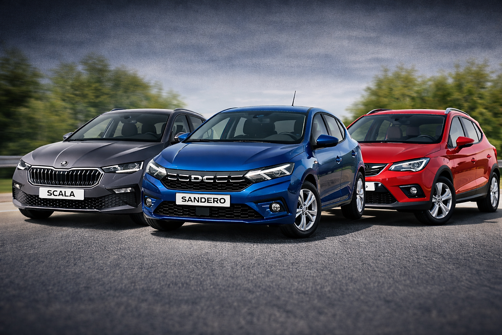 Škoda, Dacia und Seat im Test