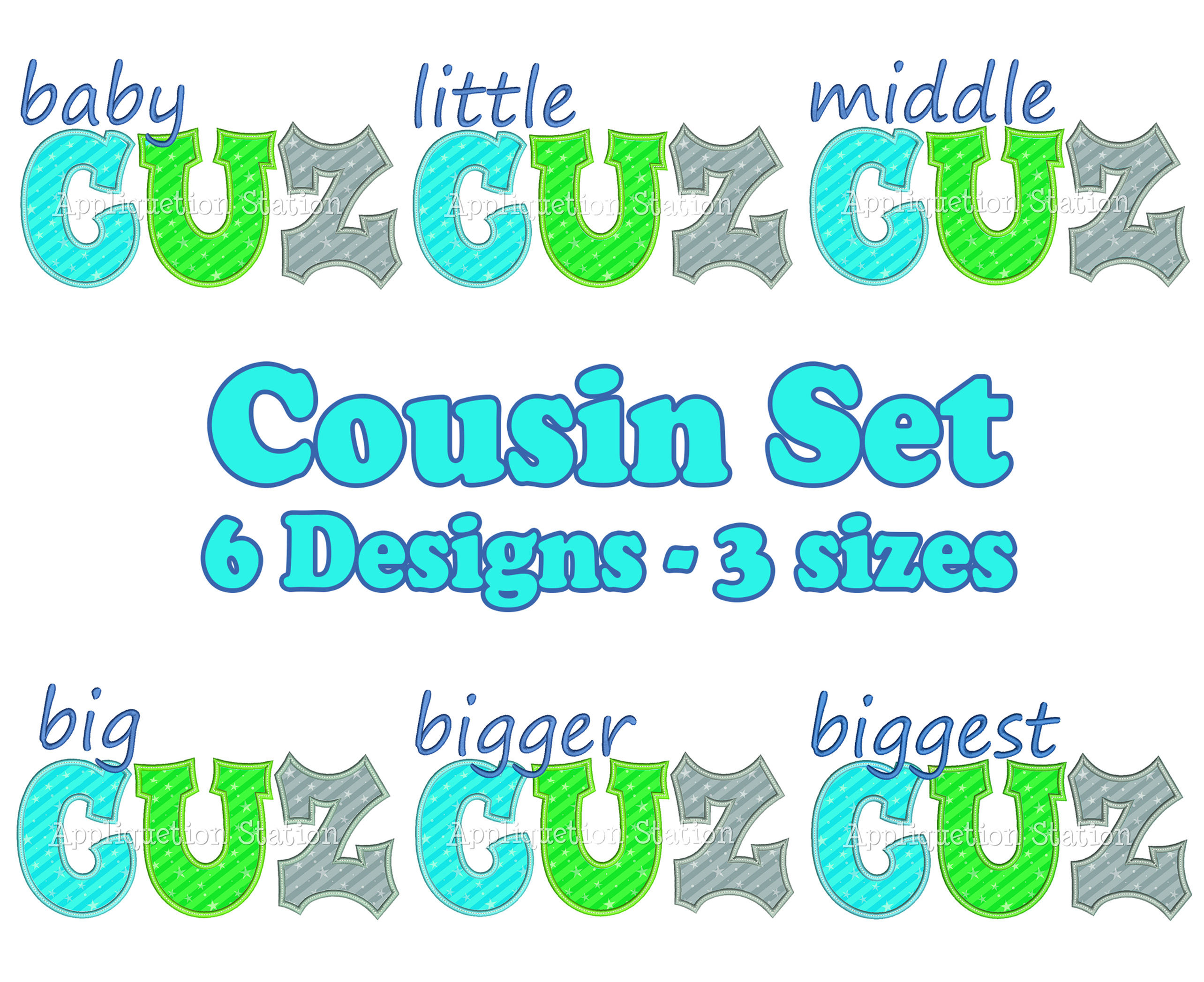 Complete Cuz Cousin Set