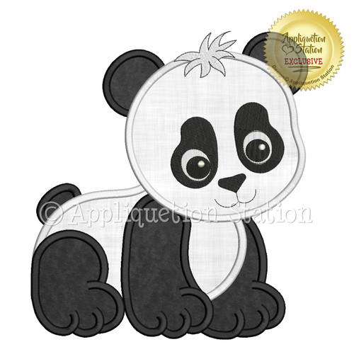 Zoo Pals Panda | appliquetionstation