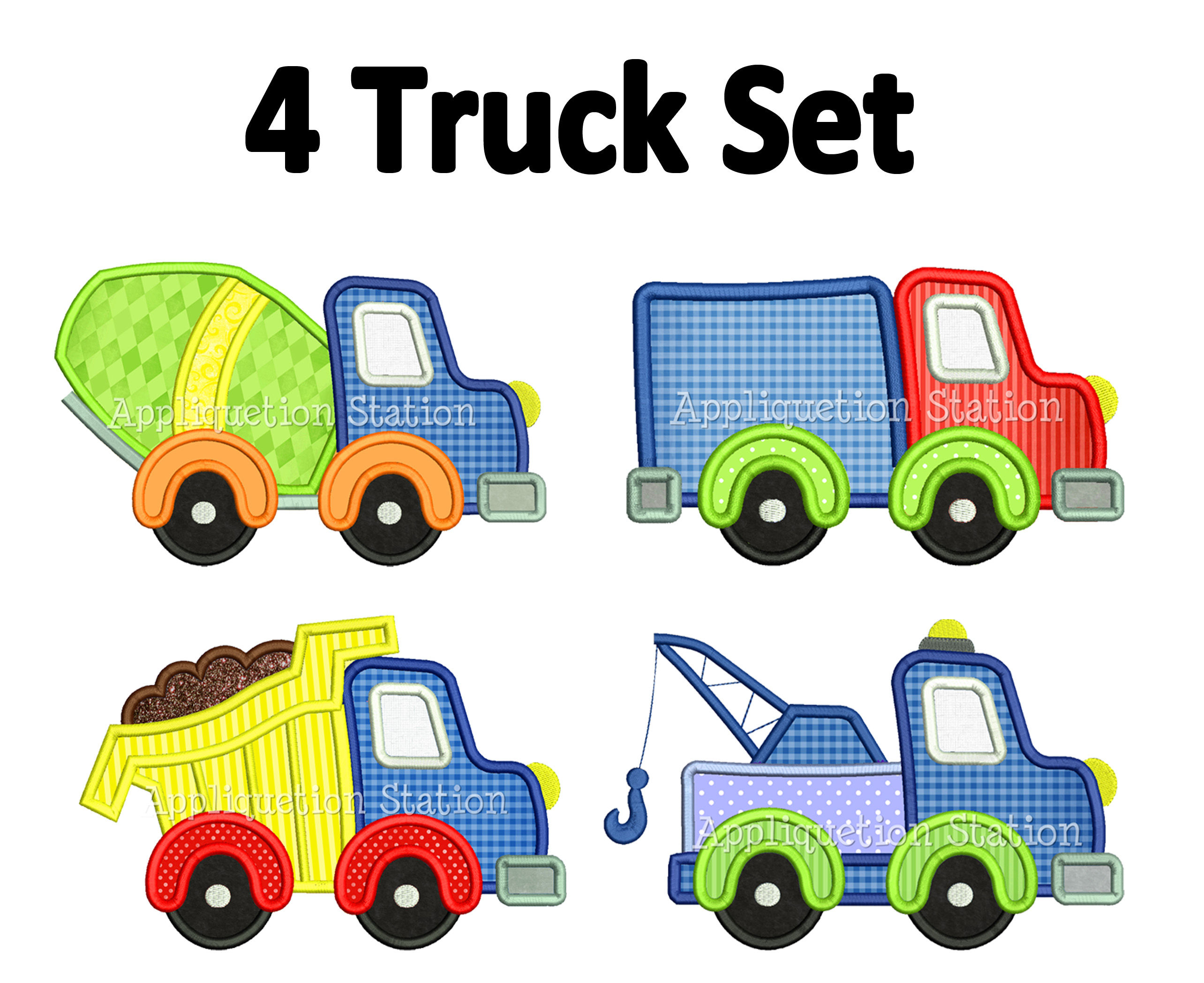 4 Truck Set