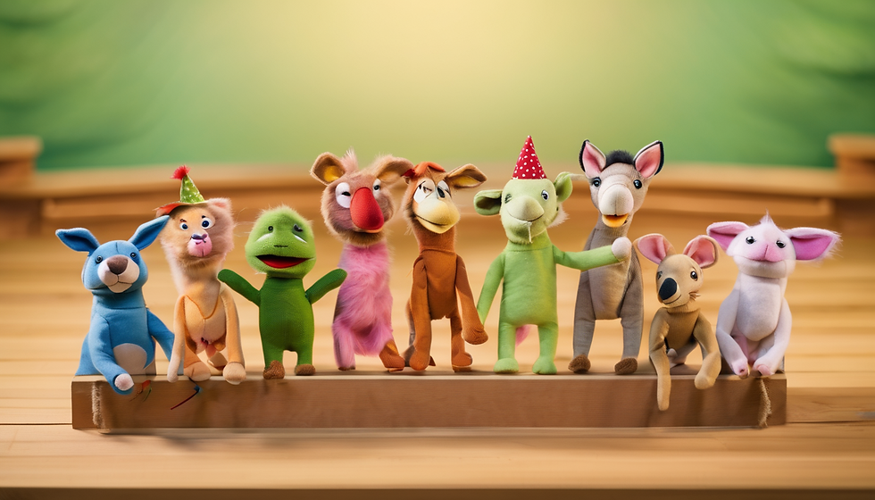 Puppet Show: Animal Emotions Journey