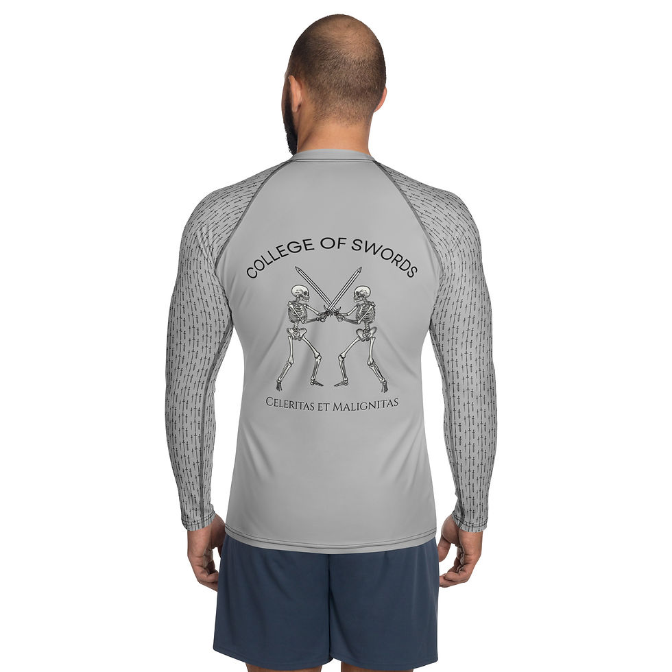 Thumbnail: Men's Rash Guard (Skeletons)