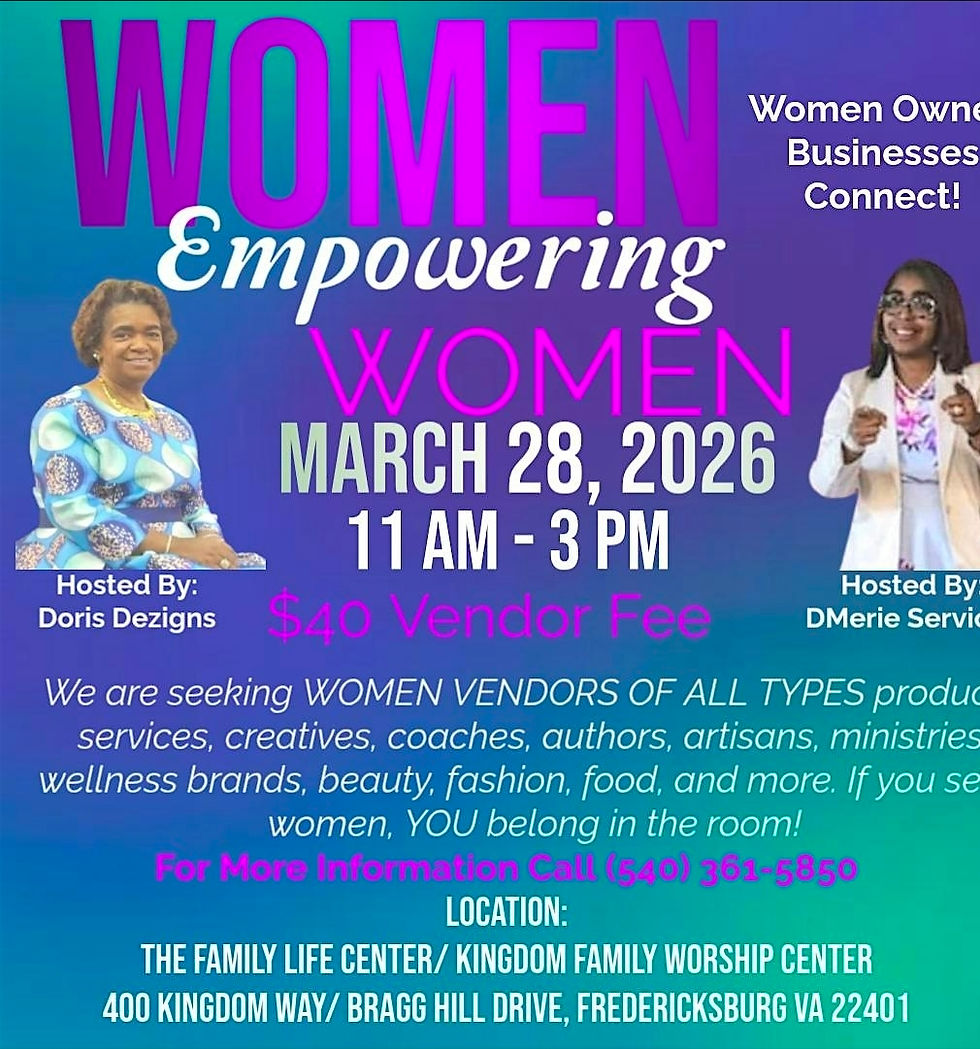 Women Empowering Women Vendor Event