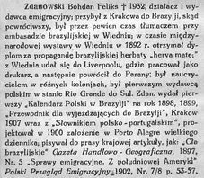 1933.Zieliński, Stanisław.Mały słownik pionierów polskich kolonjalnych i morskich. Warszaw
