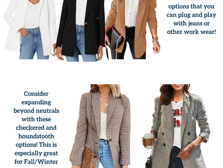 Shine Amazon Favorites - Blazers that elevate!