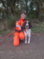 Milena Bös mit Krümel