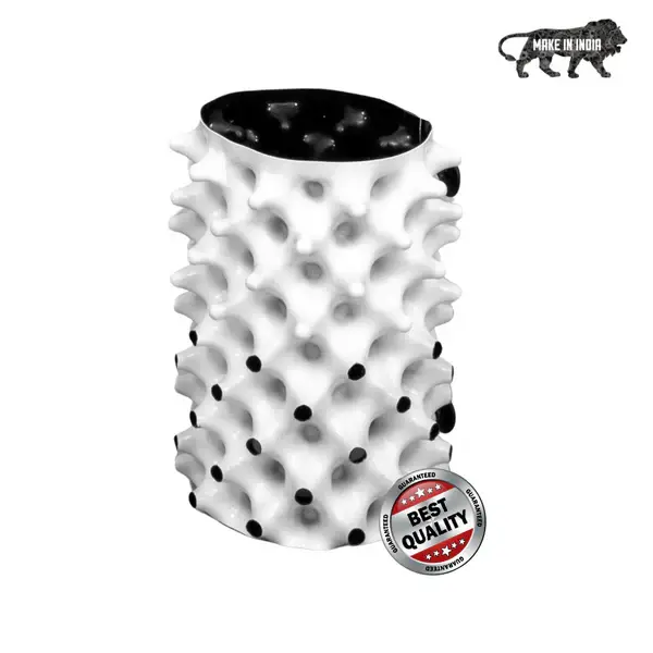 Thumbnail: Pearl White RightPot air pruning planter with smooth finish and breathable side slits.