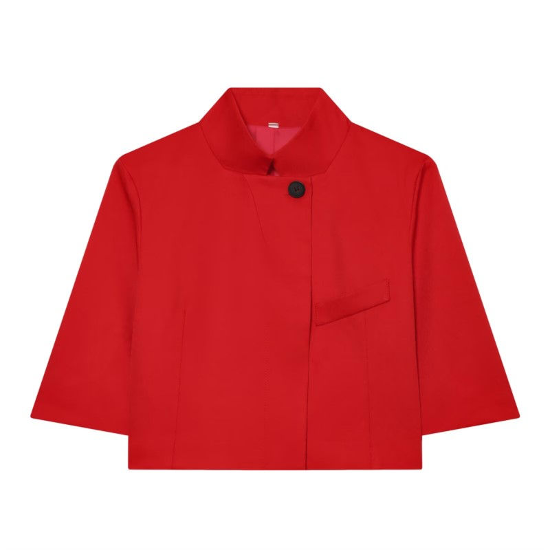 Thumbnail: Victoria Tailored Cropped Jacket