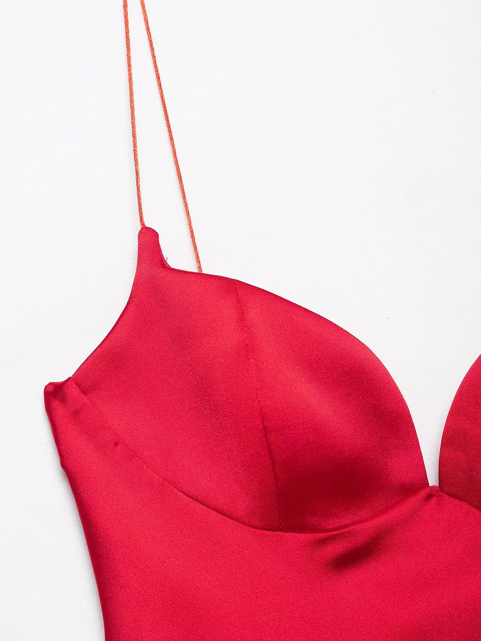 Thumbnail: Scarlett Satin Maxi Dress