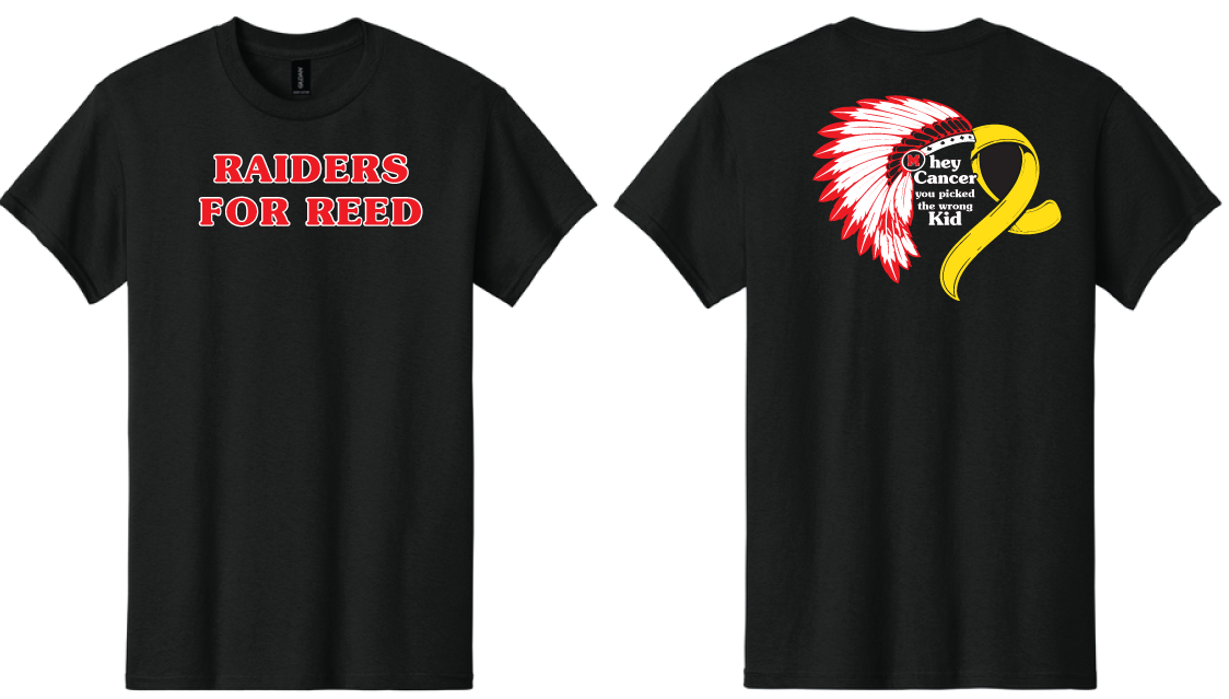 RAIDERS FOR REED TEE