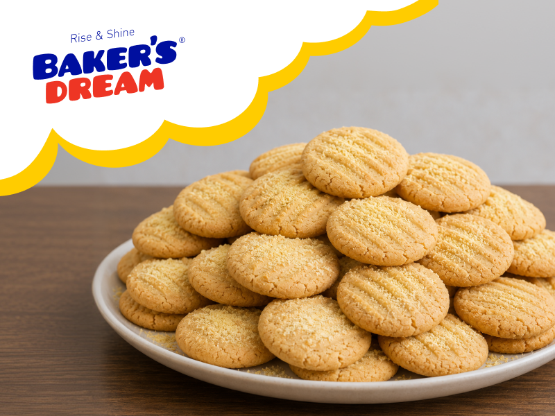 Homemade Custard Biscuits