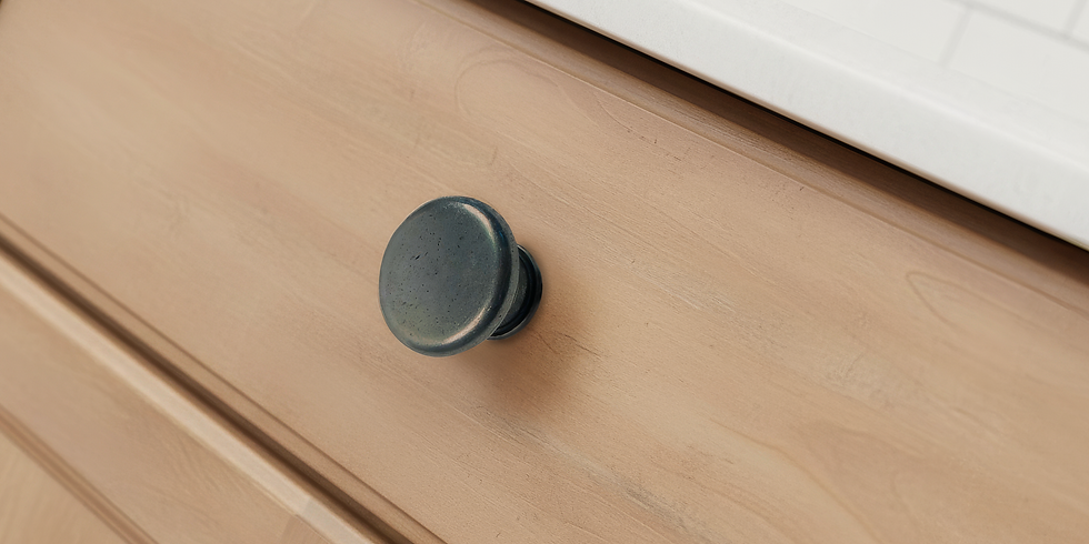 Pomos y tiradores rústicos para muebles