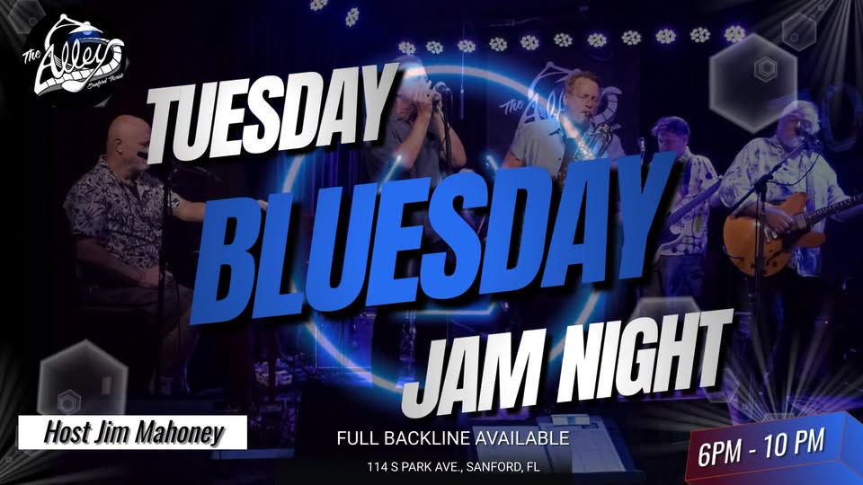 Tuesday Bluesday Jam at The Alley (1)