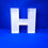 Thumbnail: 3D printed fillable letter H