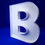 Thumbnail: 3D printed fillable letter B