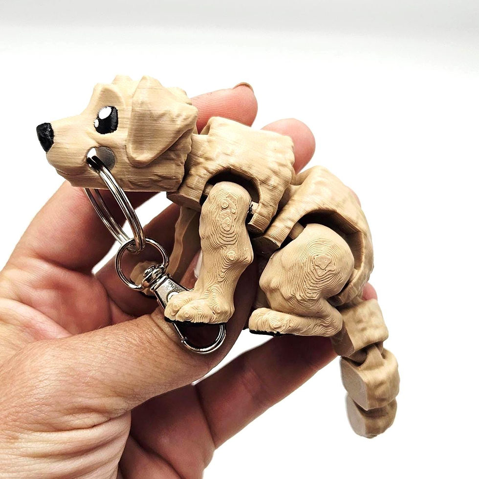 Thumbnail: Puppy Keyring