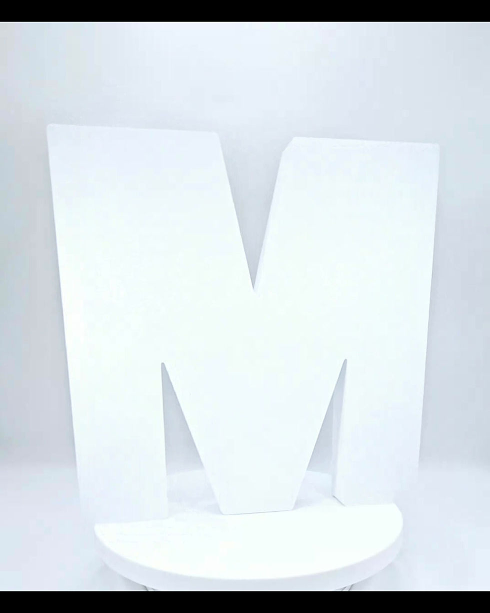 Thumbnail: 3D printed fillable letter M